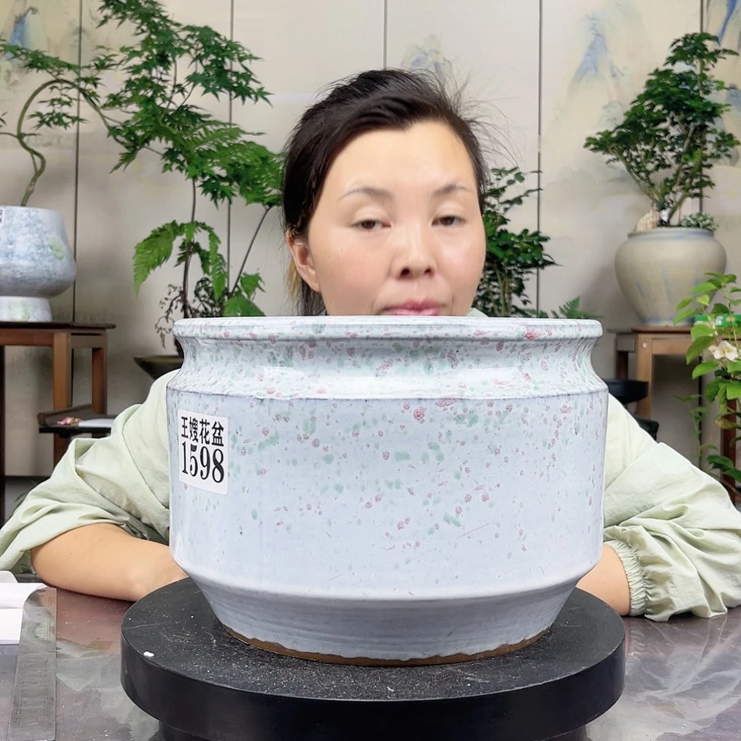 紫砂花盆王嫂花盆直播0607-1598高18口25