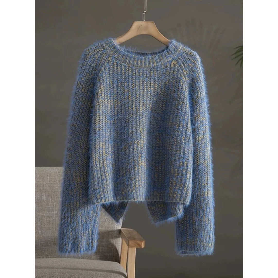 B751-800甜美辣妹春秋款毛衣针织开衫加厚时尚女装（直播间下单）