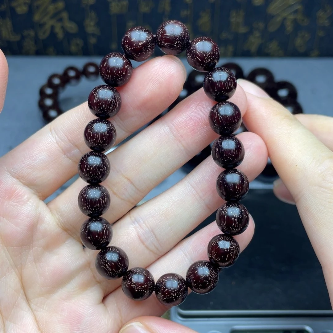 檀香紫檀（小叶紫檀）1.0 19颗 小爆满金星