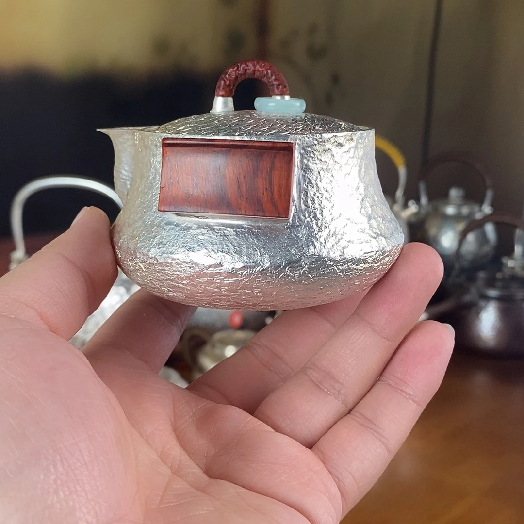 鲁***）手工制作茶壶泡茶