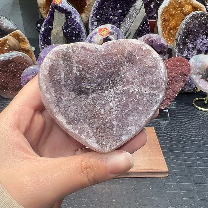 珠宝半成品未镶嵌紫晶