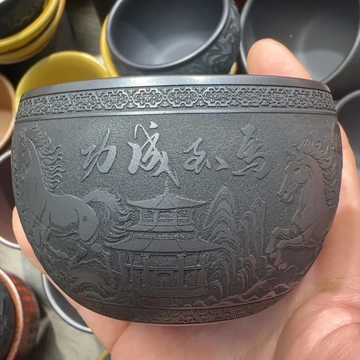 茶杯紫砂全手工制作工艺