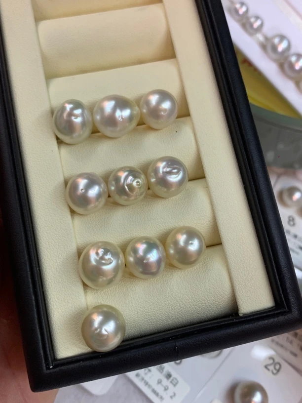 澳白11-12mm10颗特价无鉴赏