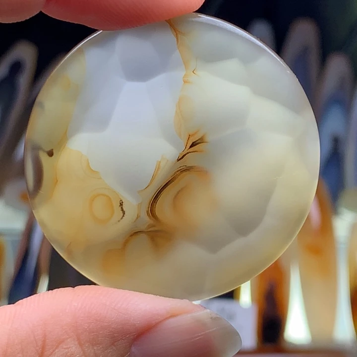 玛瑙/玉髓颈饰未镶嵌146