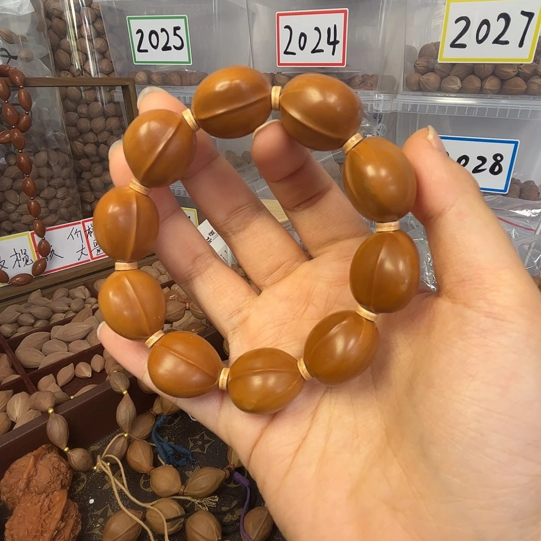 手串/手链橄榄核2023梅林铁核鲨鱼背