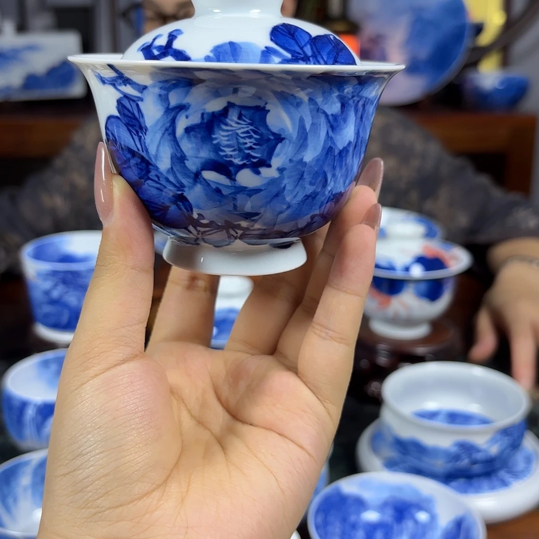 国一王老师手绘牡丹