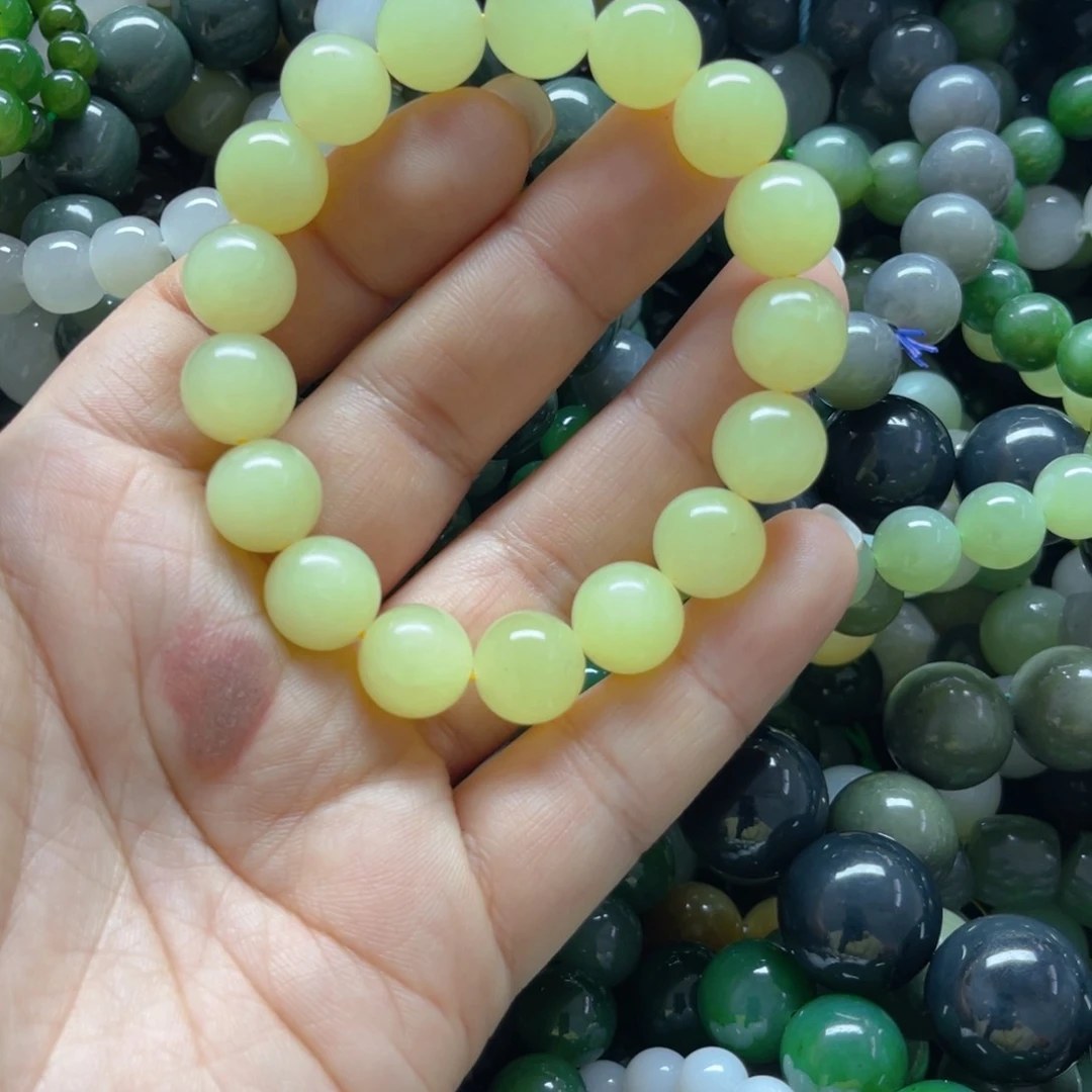 和田玉手链未镶嵌