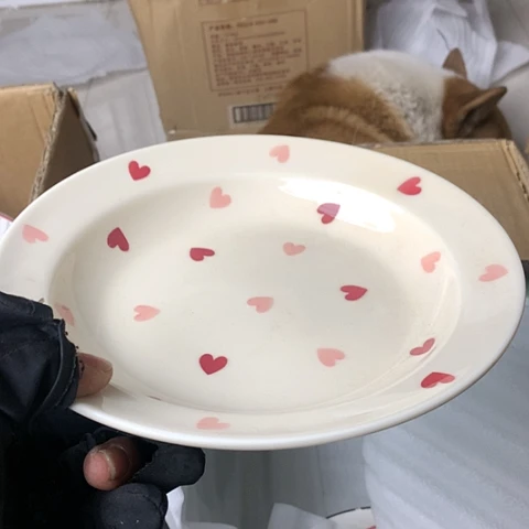 盘陶瓷制品满25拼单发货默认微瑕