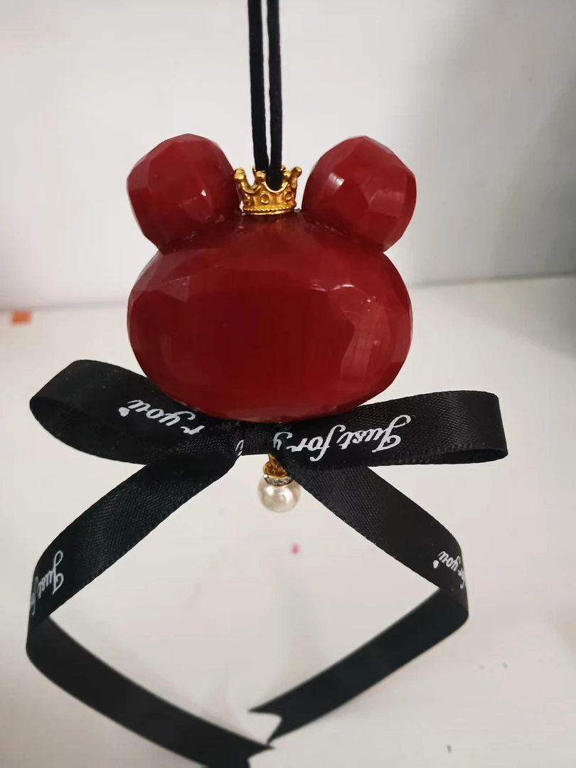 米奇头红石榴香皂车载出风口装饰香薰持久留香去异味创意气氛礼物