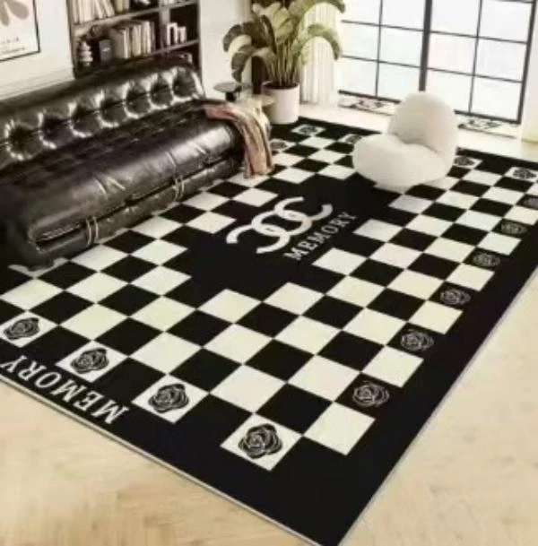 山茶花百搭客厅地毯铺装吸水吸油耐磨地垫2*3