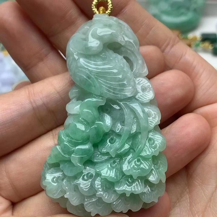 颈饰未镶嵌翡翠༄****翡翠