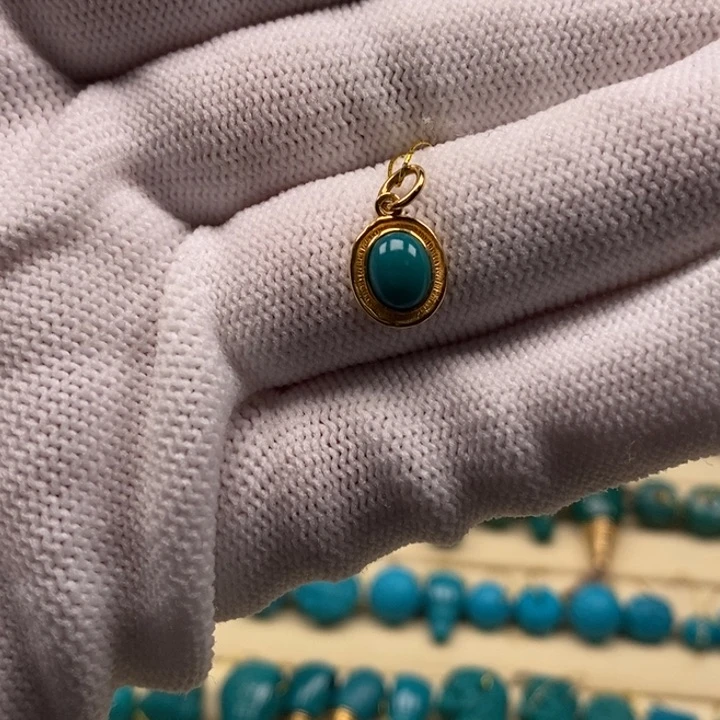 绿松石珠宝奇石未镶嵌