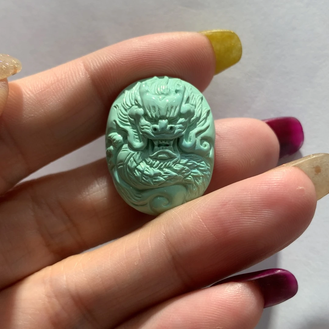 未镶嵌绿松石吊坠