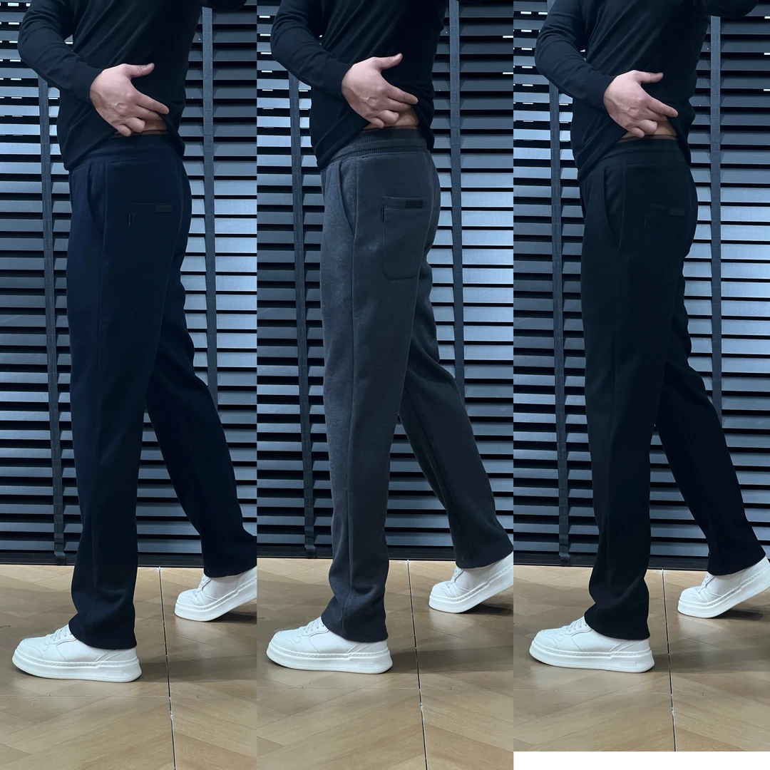 LBW推荐秋冬男士老钱风羊毛休闲裤