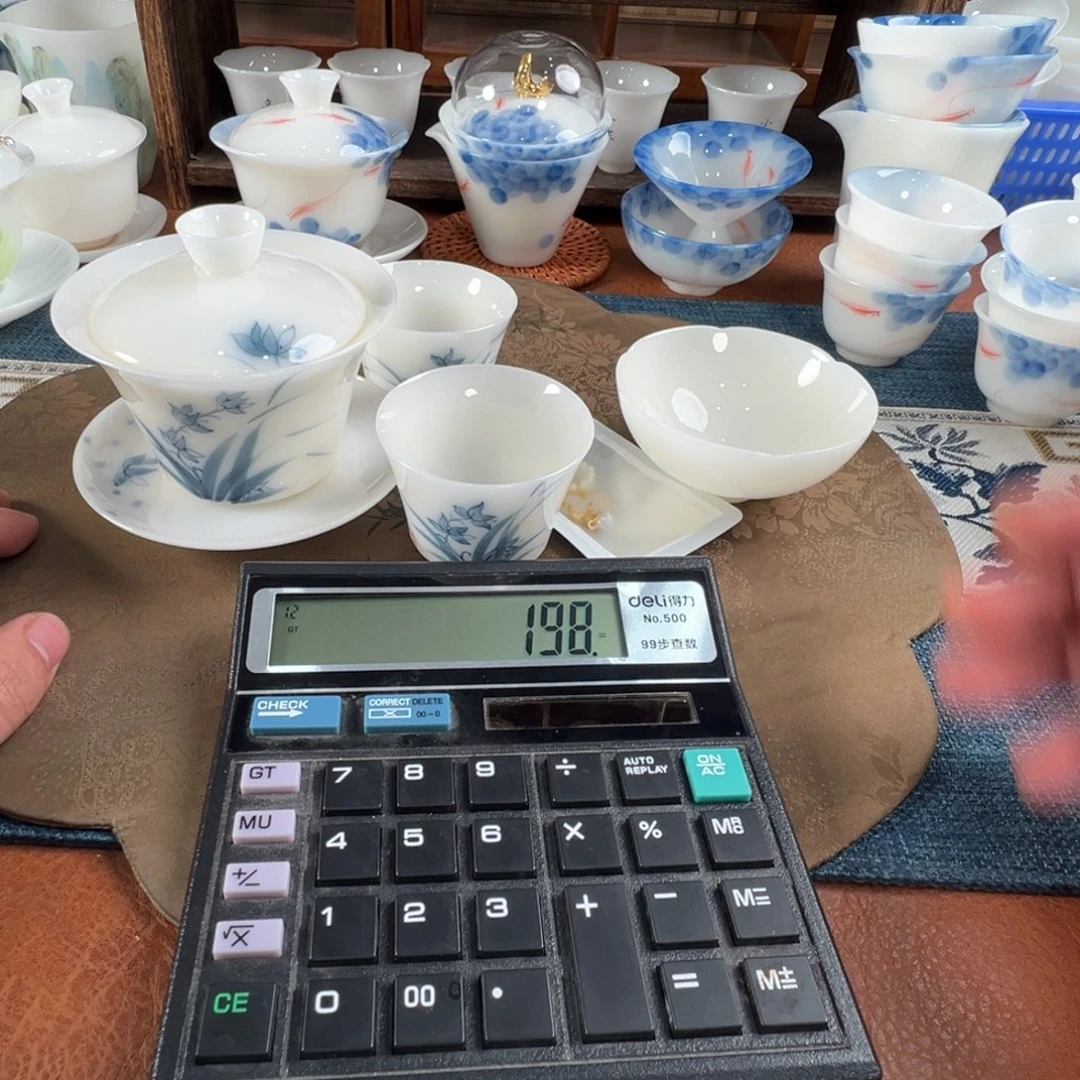 悲***喜其他陶六个杯璞玉瓷系列产品