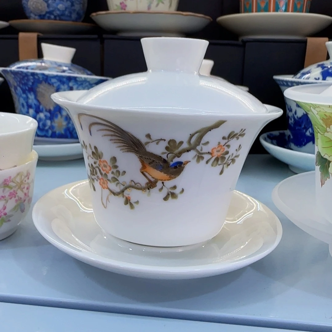 这些盖碗真好看！！！