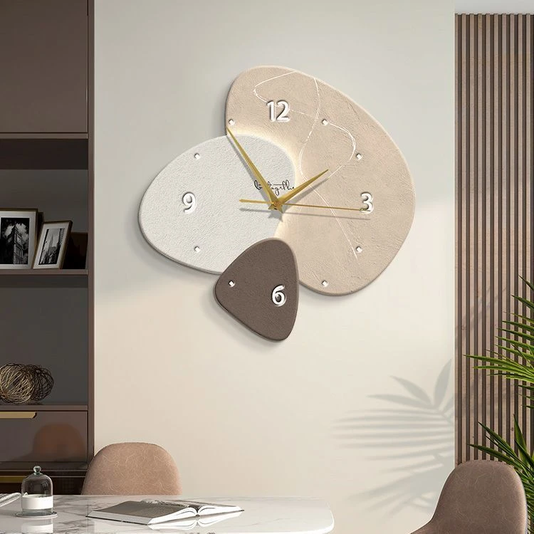 网红钟表挂钟客厅餐厅家用挂墙2023新款创意装饰时钟发货q41
