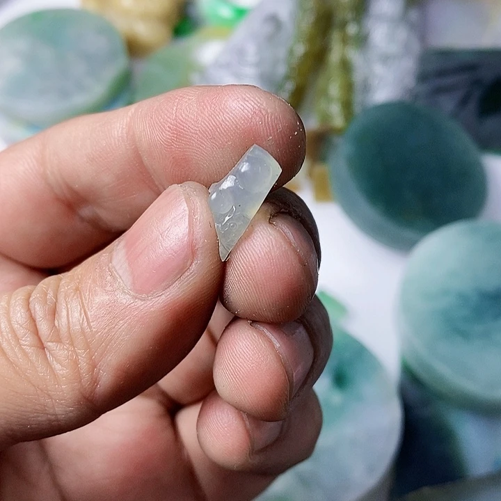 翡翠散珠天然翡翠A货