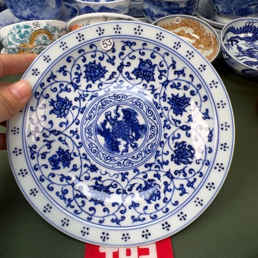 陶瓷景德镇纯手工纯手绘茶具木木53