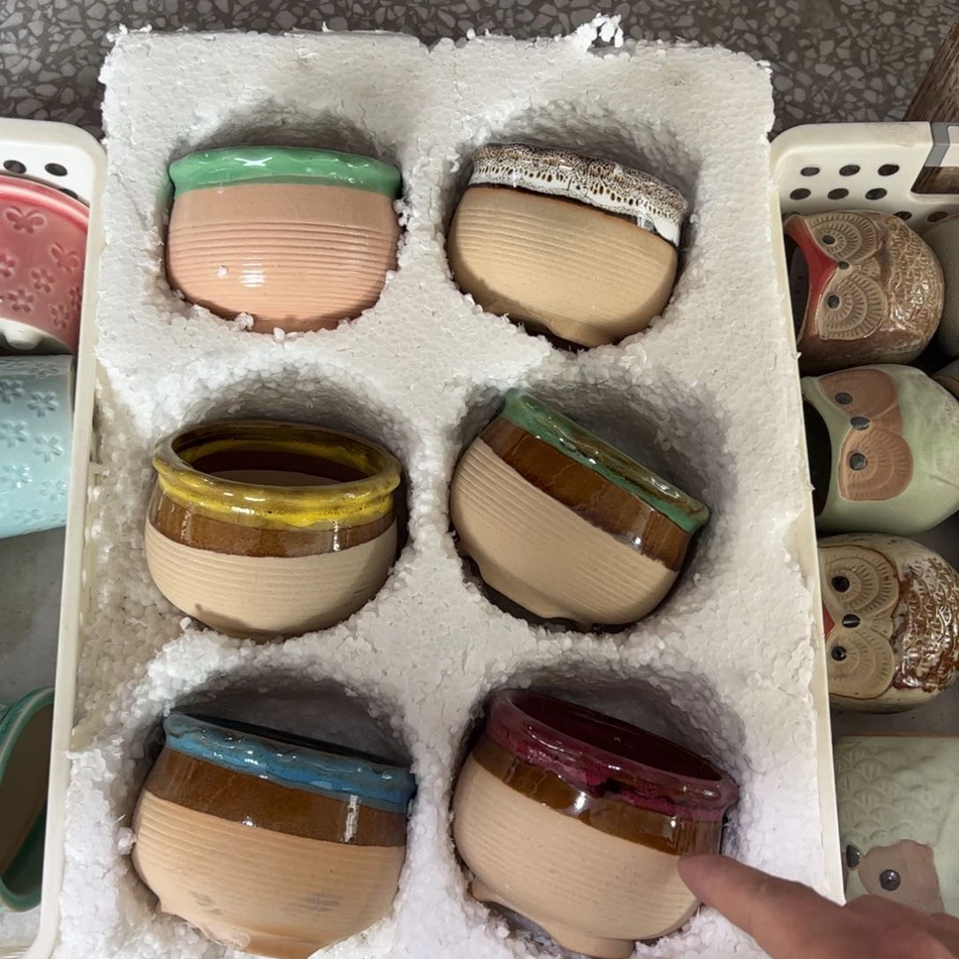 陶瓷陶瓷多肉花盆@@1