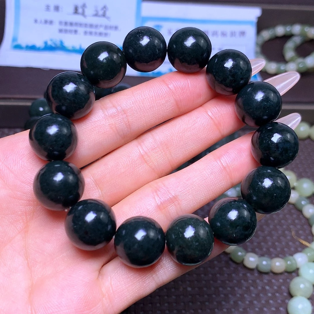 未镶嵌手串和田玉卡16