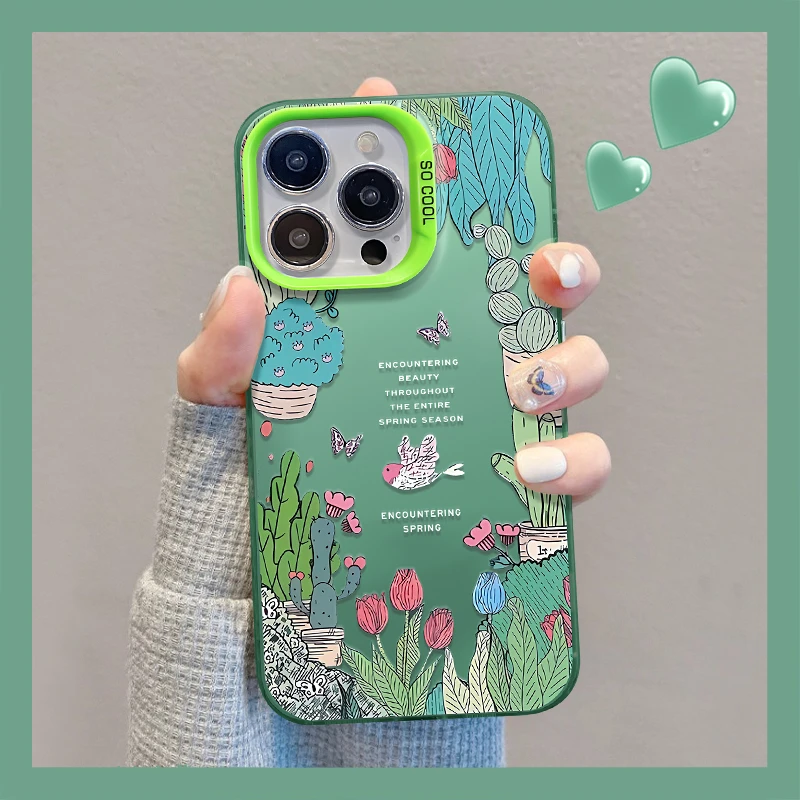 绿野仙踪适用苹果15华为vivo/oppo小米iPhone16pro彩银手机壳