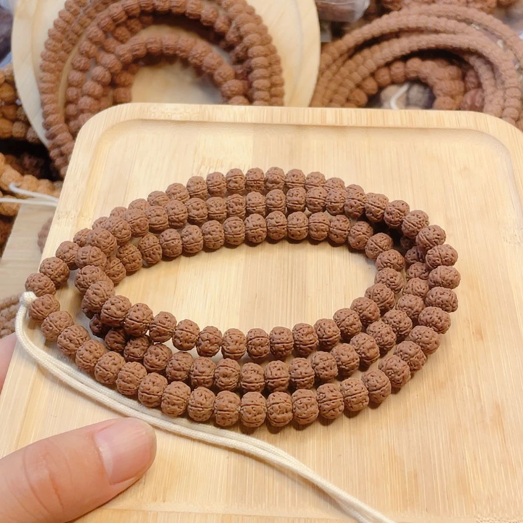 翻***爷金刚菩提手串老树王108，原皮