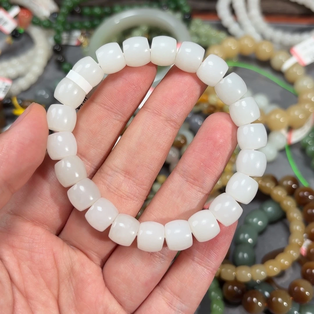 手串未镶嵌和田玉最***梦