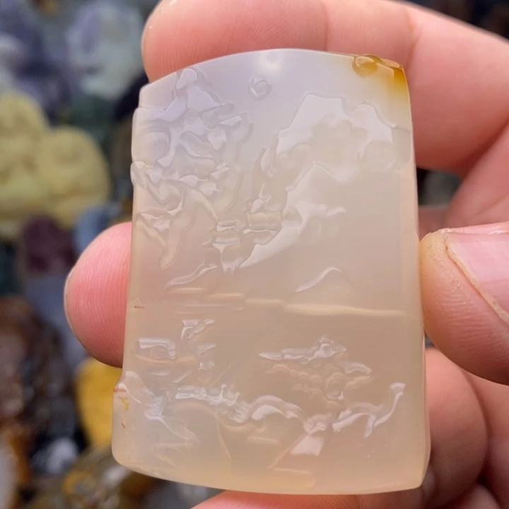 未镶嵌颈饰玛瑙/玉髓