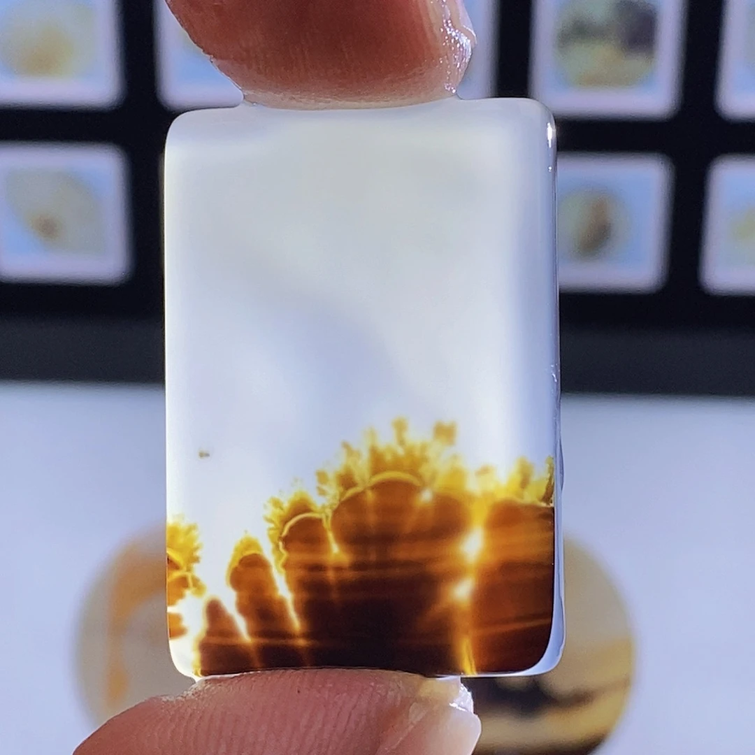 玛瑙/玉髓未镶嵌吊坠(不含链)1014