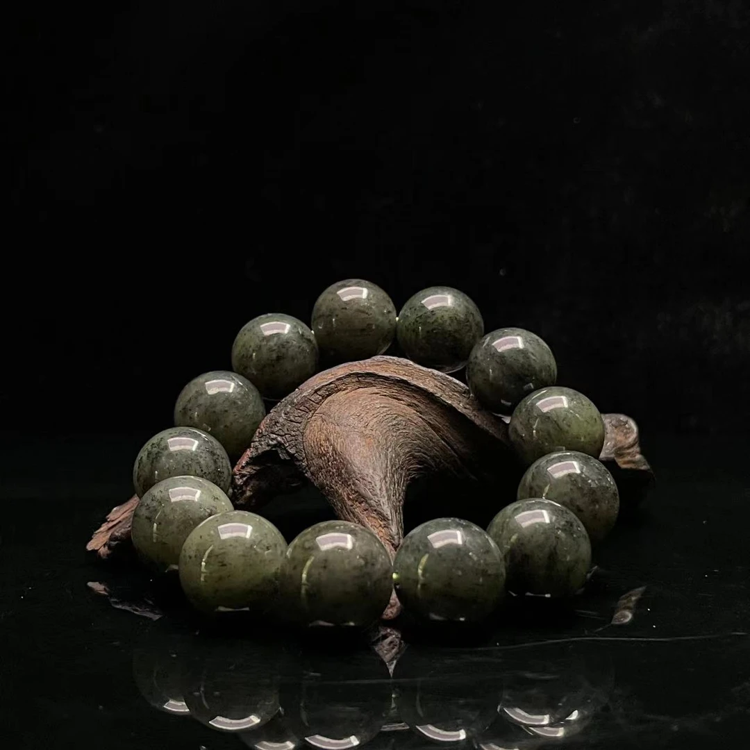 A328 和田玉手串 YJ525027