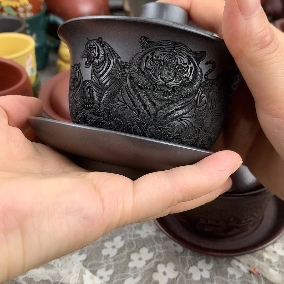 茶杯紫砂高端主人杯