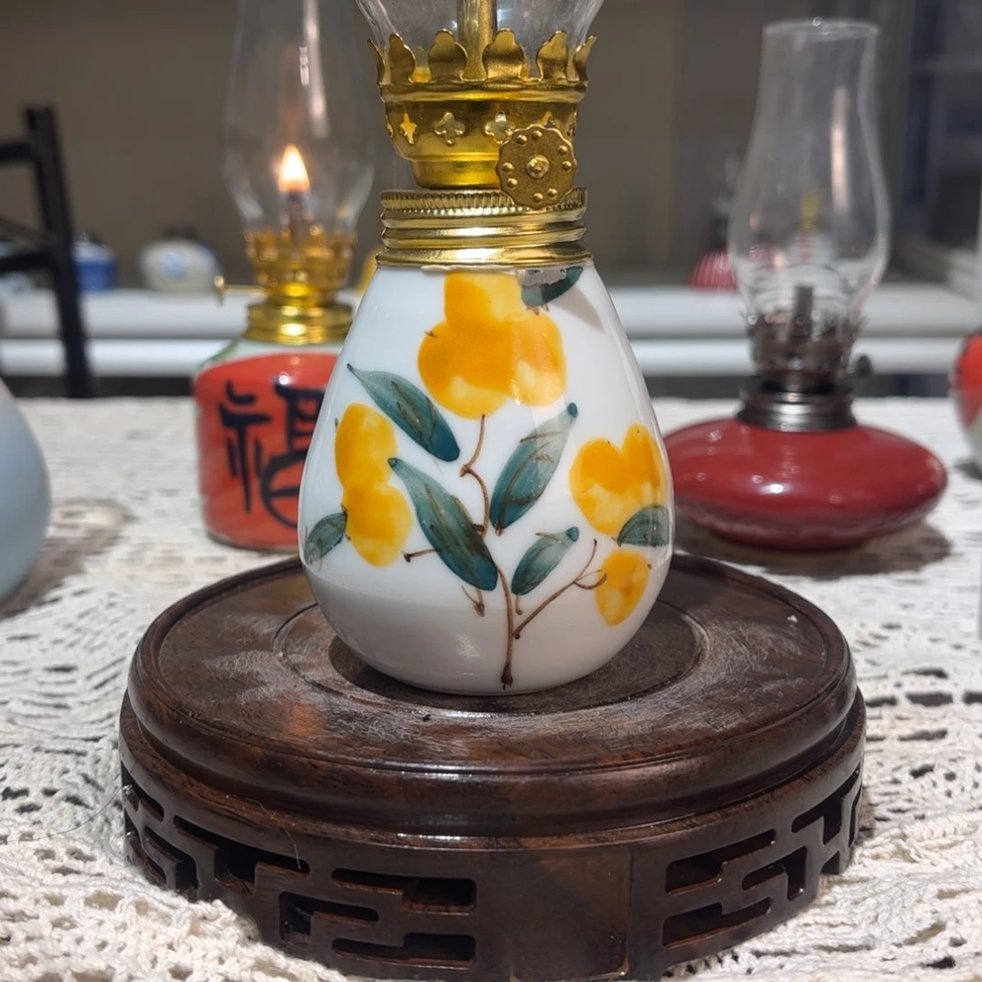 摆件景德镇陶瓷香薰灯