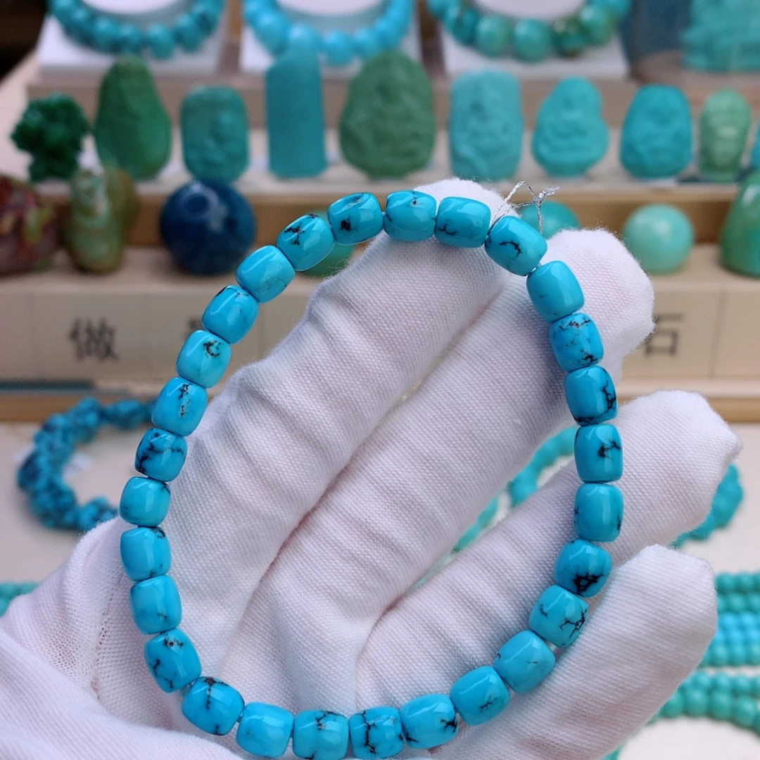 绿松石未镶嵌挂件