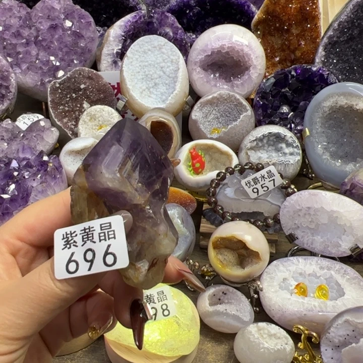 未镶嵌大型摆件（非配饰）紫晶696