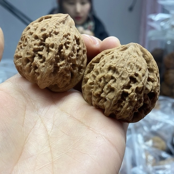 把件文玩核桃43虎头王小众