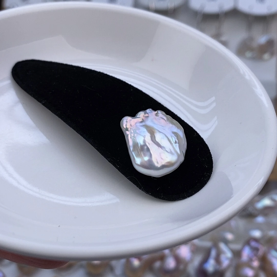 发饰合金淡水珍珠