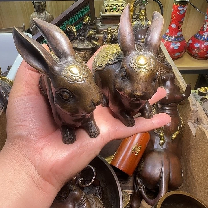 铜器办公室茶室摆件