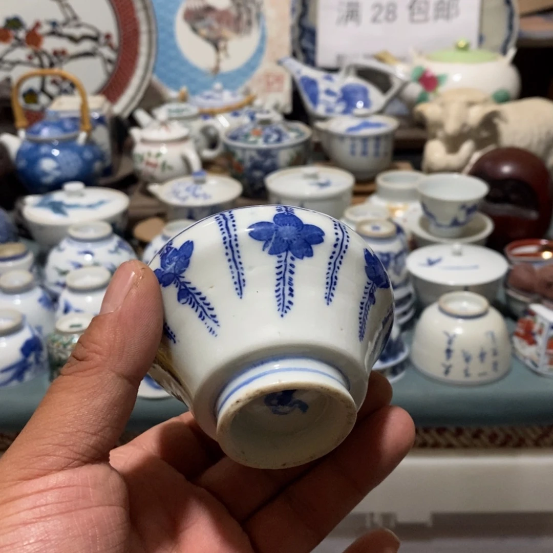 瓷片舶来瓷器满28包邮当日凑单