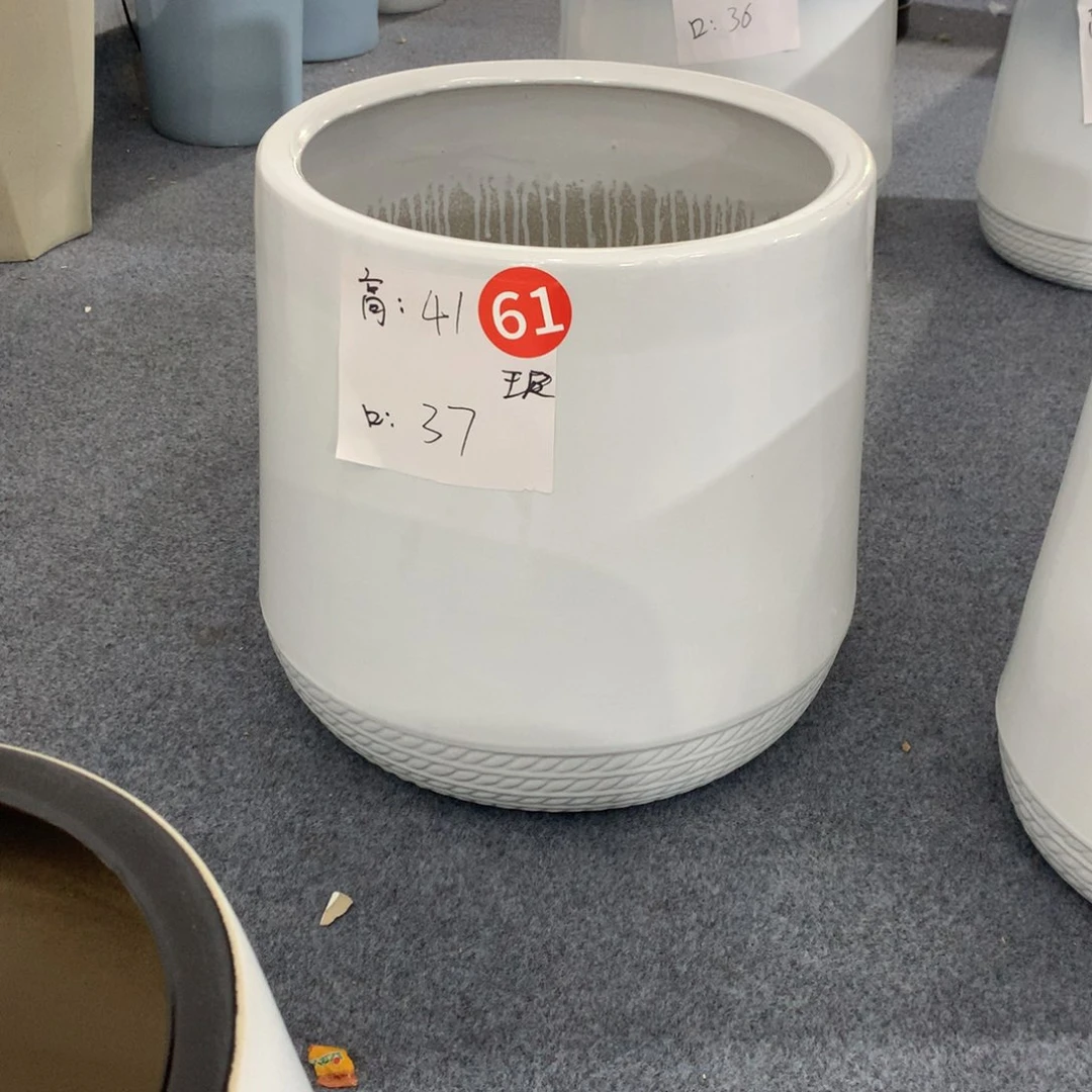 高温陶瓷花盆微瑕