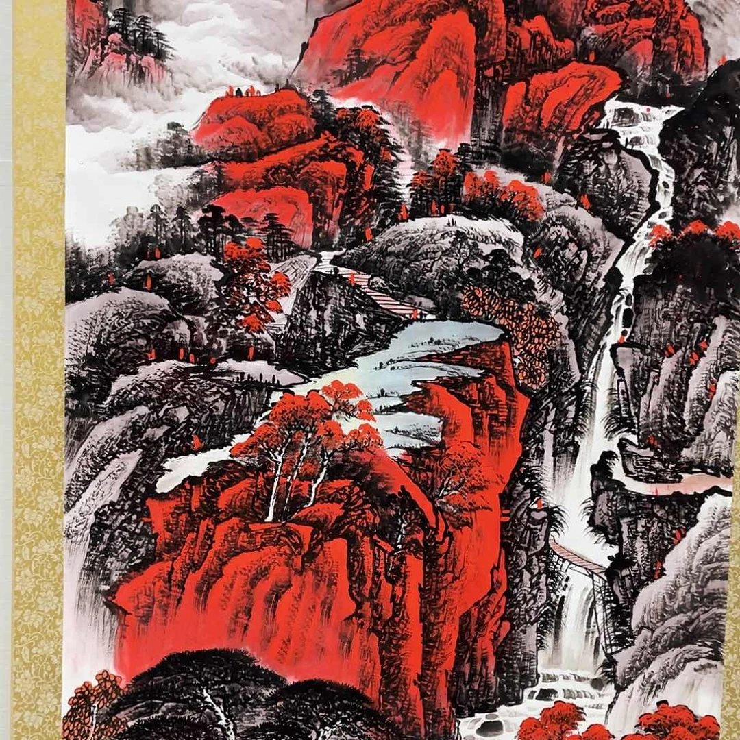 国画彬***真w老师手笔手绘作品