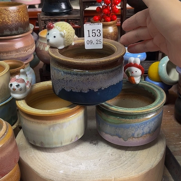 米***糊瓷片景德镇陶瓷手工制作