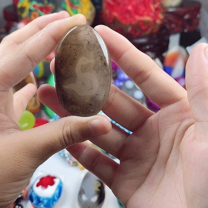 玛瑙/玉髓未镶嵌耳饰