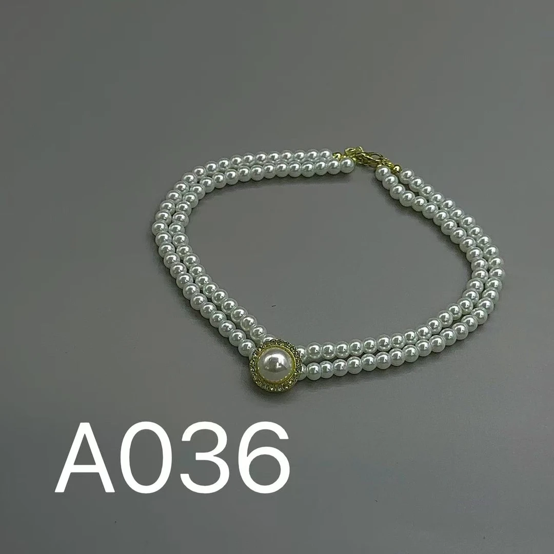 铜合金仿珍珠项链 A036项链