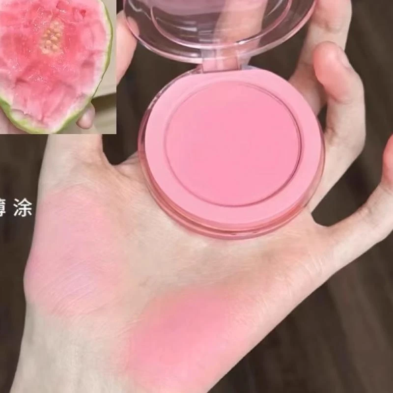 韩系草莓牛奶色！绮梦云柔蜜意腮红自然细腻显色服帖持久腮红胭脂