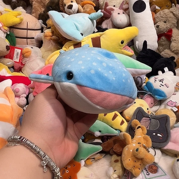 毛绒玩偶软糖颗粒海中散步