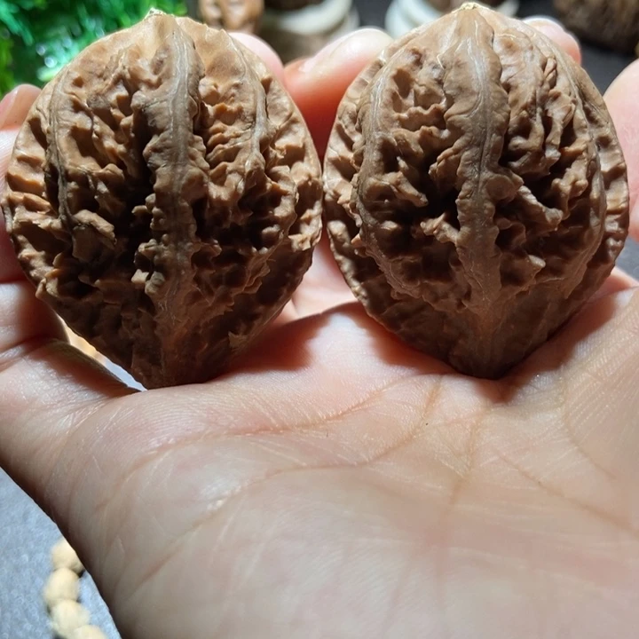 把件文玩核桃东北楸子小雪284