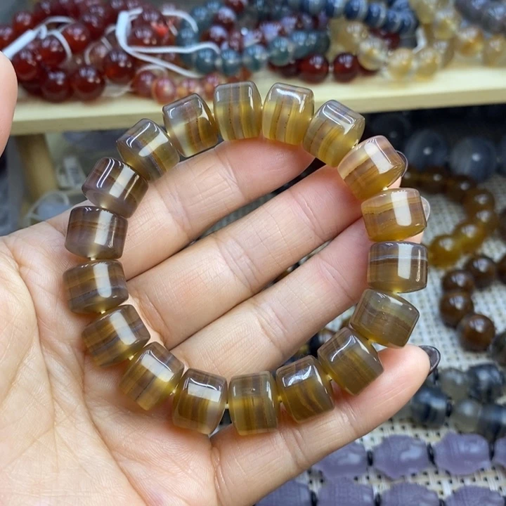 玛瑙/玉髓未镶嵌手链