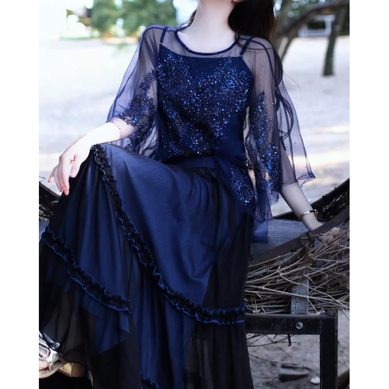 SEJI/瑟纪3-17【月湾星湖】重工时尚气质罩衫