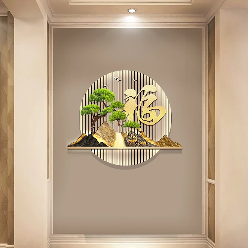 激光雕刻异性装饰画